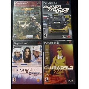 PlayStation 2 Game Bundle Lot (D)